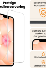 Nomfy Nomfy iPhone 17e Screenprotector Glas Met Dichte Notch - 3 PACK