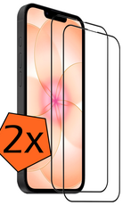Nomfy Nomfy iPhone 17e Screenprotector Glas Full Cover 2D - 2 PACK