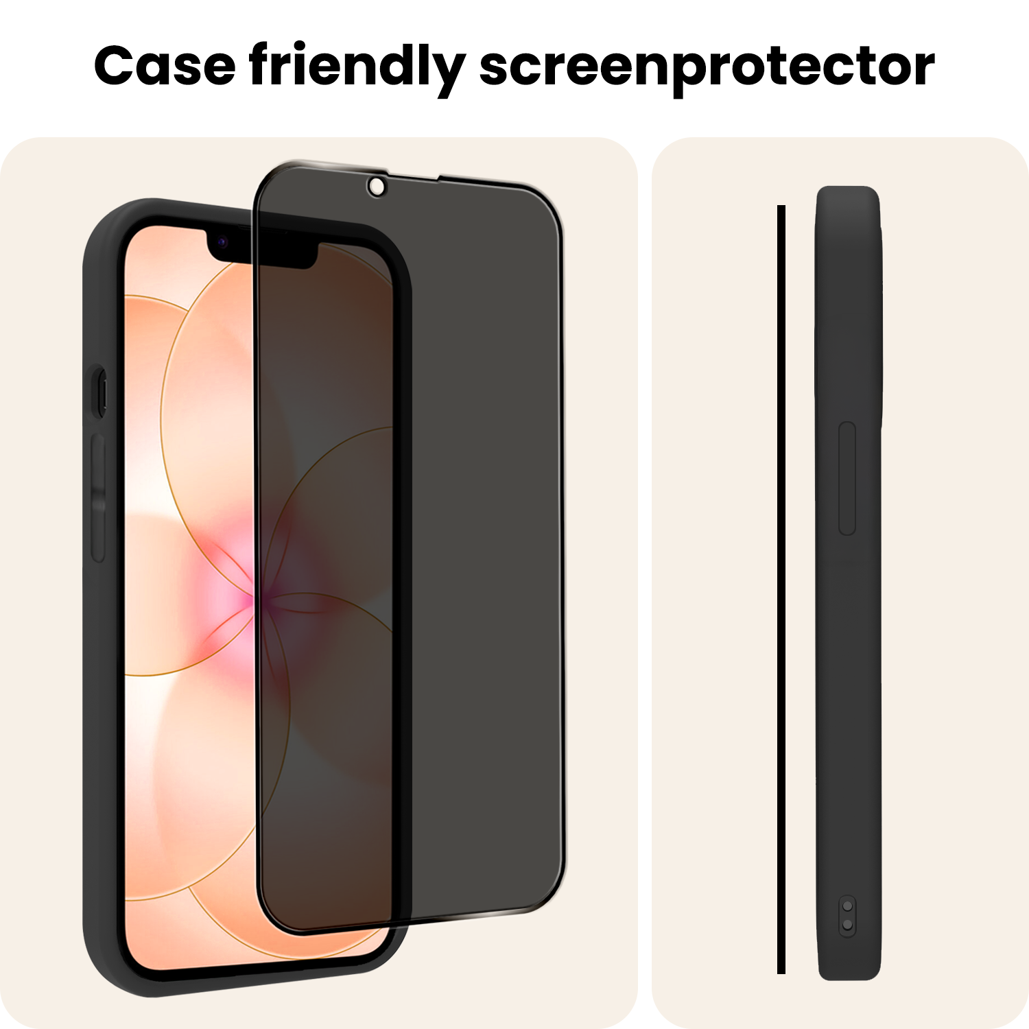 Nomfy Nomfy iPhone 17e Screenprotector Glas Privacy