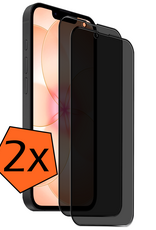 Nomfy Nomfy iPhone 17e Screenprotector Glas Privacy - 2 PACK