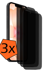Nomfy Nomfy iPhone 17e Screenprotector Glas Privacy - 3 PACK