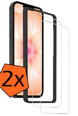 Nomfy Nomfy iPhone 17e Screenprotector Met Installatieframe - 2 PACK