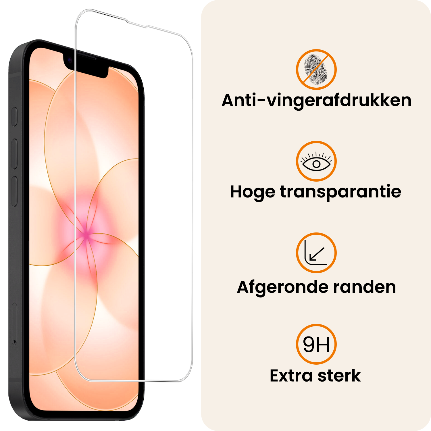 Nomfy Nomfy iPhone 17e Hoesje Bookcase Met Screenprotector - Zwart