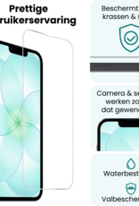 Forterra Forterra iPhone 17e Screenprotector Glas Met Dichte Notch - 2 PACK