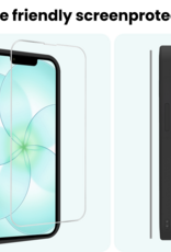 Forterra Forterra iPhone 17e Screenprotector Glas Met Dichte Notch - 3 PACK