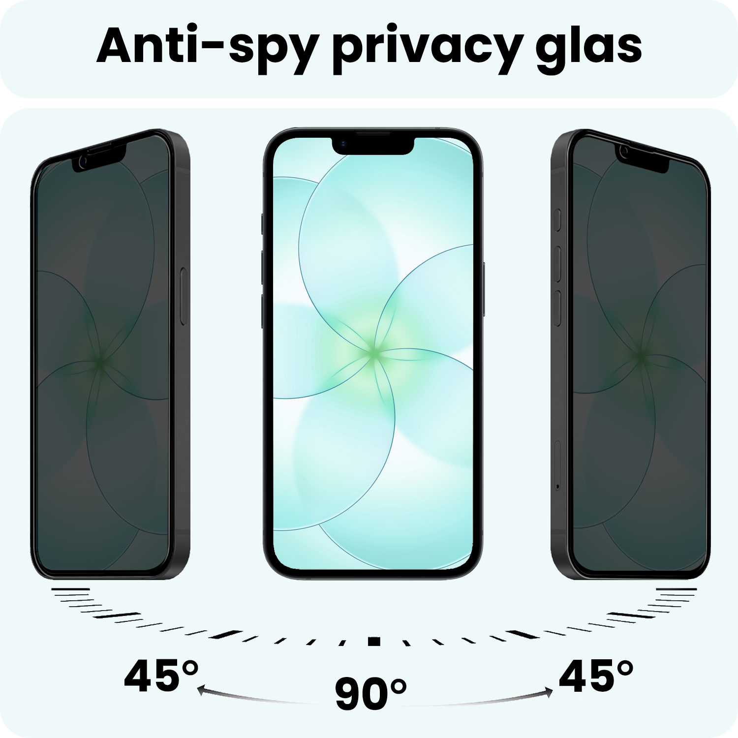 Forterra Forterra iPhone 17e Screenprotector Glas Privacy