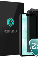 Forterra Forterra iPhone 17e Screenprotector Glas Privacy - 2 PACK