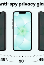 Forterra Forterra iPhone 17e Screenprotector Glas Privacy - 3 PACK