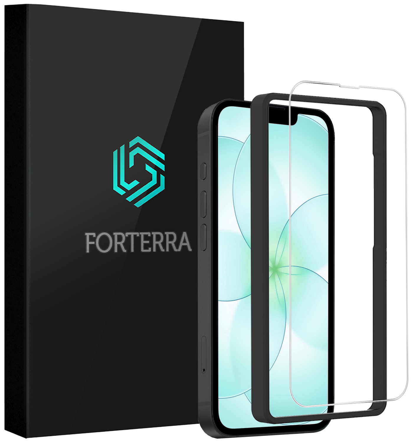 Forterra Forterra iPhone 17e Screenprotector Met Installatieframe