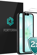 Forterra Forterra iPhone 17e Screenprotector Met Installatieframe - 2 PACK