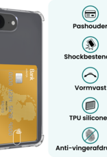 Forterra Forterra iPhone 17e Hoesje Pashouder Met Screenprotector