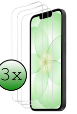 BASEY. BASEY. iPhone 17e Screenprotector Glas Met Dichte Notch - 3 PACK