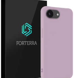 Forterra Forterra iPhone 17e Hoesje Siliconen - Lila