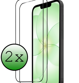 BASEY. BASEY. iPhone 17e Screenprotector Glas Full Cover 2D - 2 PACK