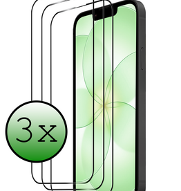 BASEY. BASEY. iPhone 17e Screenprotector Glas Full Cover 2D - 3 PACK