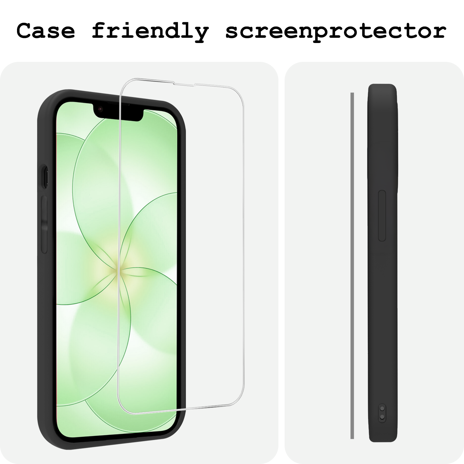 BASEY. BASEY. iPhone 17e Screenprotector Met Installatieframe