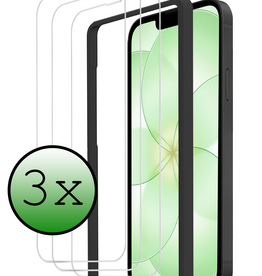 BASEY. BASEY. iPhone 17e Screenprotector Met Installatieframe - 3 PACK