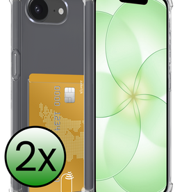 BASEY. BASEY. iPhone 17e Hoesje Pashouder - 2 PACK