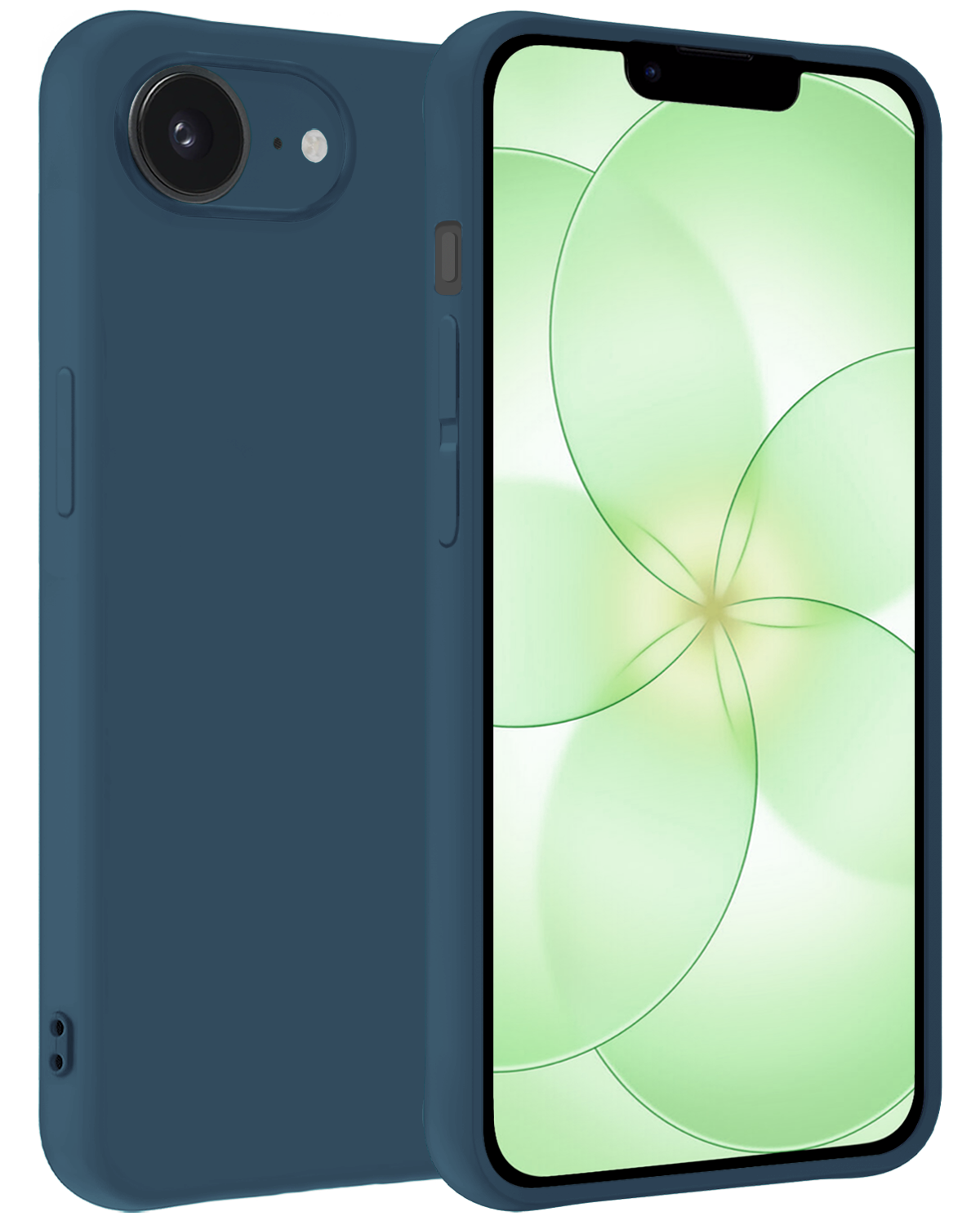 BASEY. BASEY. iPhone 17e Hoesje Siliconen - Donkerblauw