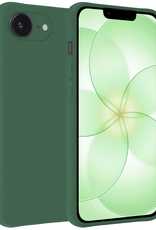 BASEY. BASEY. iPhone 17e Hoesje Siliconen - Donkergroen