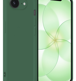 BASEY. BASEY. iPhone 17e Hoesje Siliconen - Donkergroen