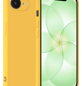 BASEY. BASEY. iPhone 17e Hoesje Siliconen - Geel