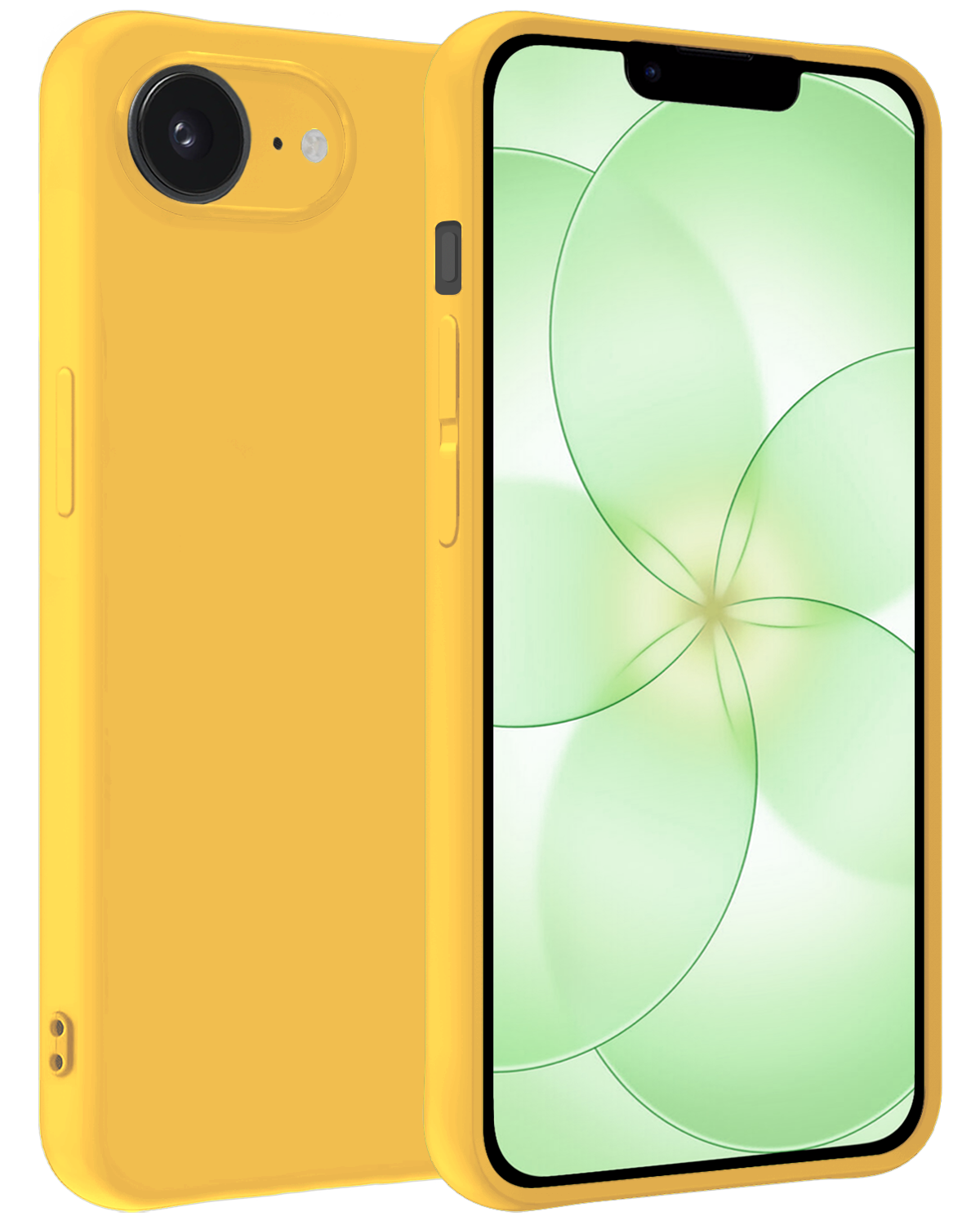 BASEY. BASEY. iPhone 17e Hoesje Siliconen - Geel