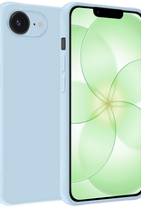 BASEY. BASEY. iPhone 17e Hoesje Siliconen - Lichtblauw