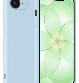 BASEY. BASEY. iPhone 17e Hoesje Siliconen - Lichtblauw