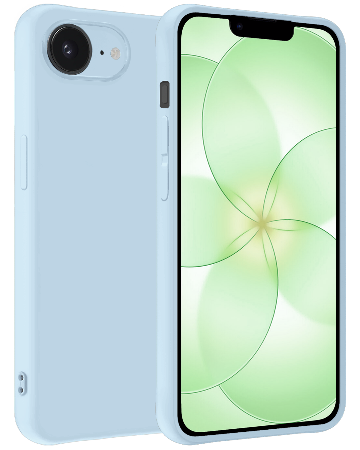 BASEY. BASEY. iPhone 17e Hoesje Siliconen - Lichtblauw