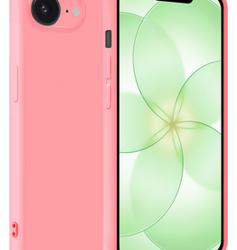 BASEY. BASEY. iPhone 17e Hoesje Siliconen - Lichtroze