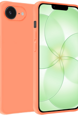 BASEY. BASEY. iPhone 17e Hoesje Siliconen - Perzik