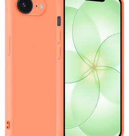 BASEY. BASEY. iPhone 17e Hoesje Siliconen - Perzik