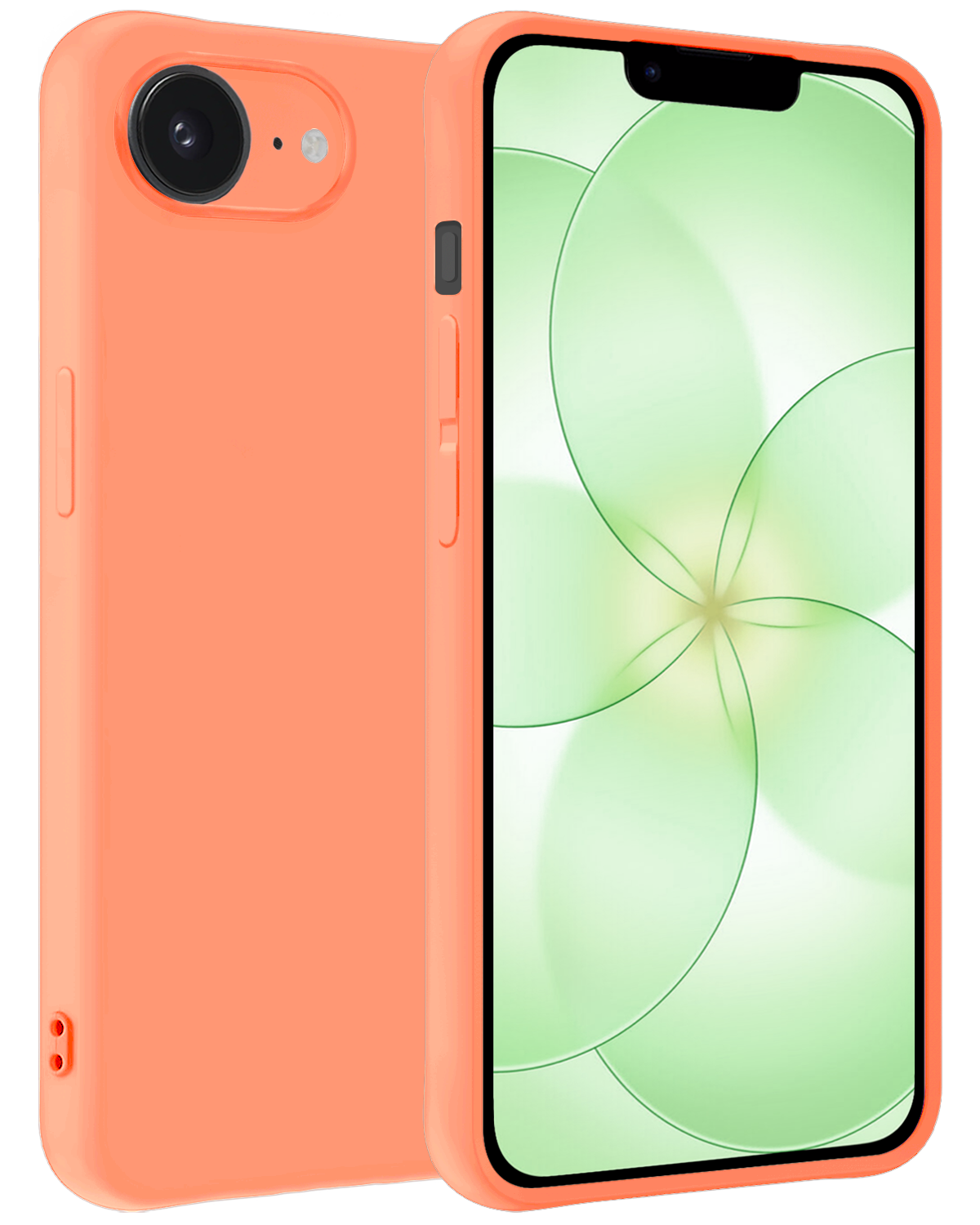 BASEY. BASEY. iPhone 17e Hoesje Siliconen - Perzik