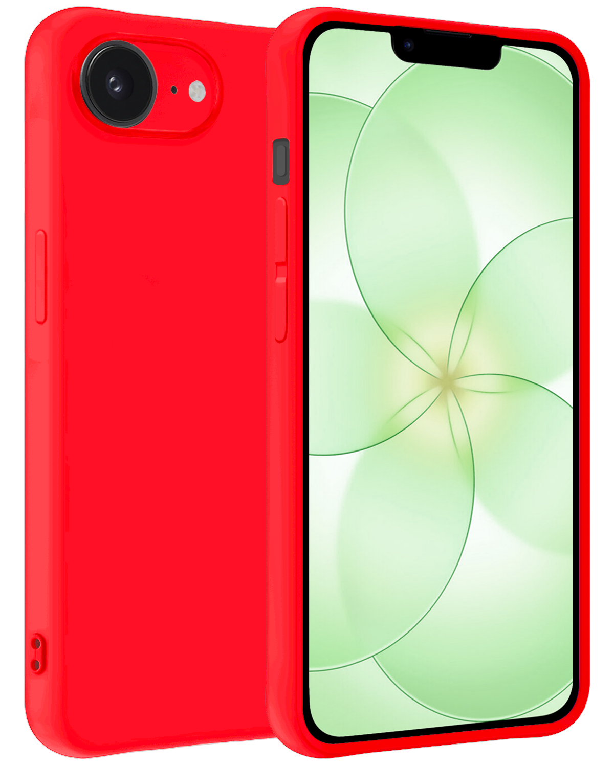BASEY. BASEY. iPhone 17e Hoesje Siliconen - Rood