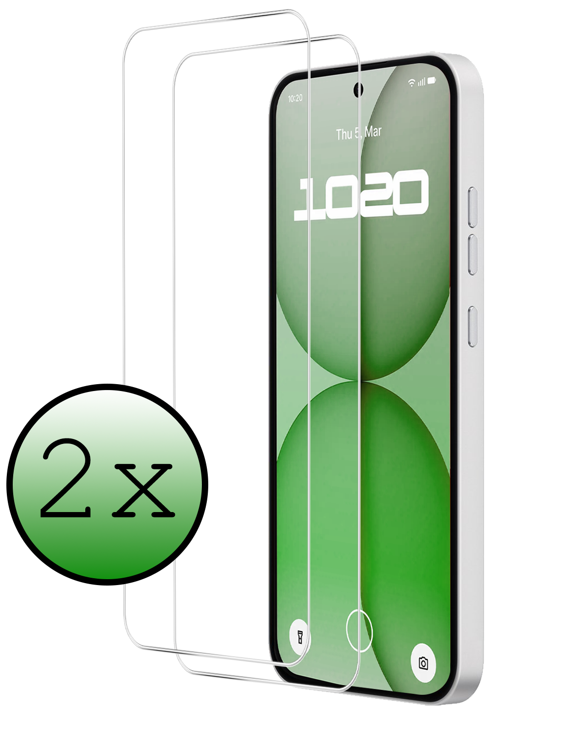 BASEY. BASEY. Nothing Phone (4a) Screenprotector - 2 PACK