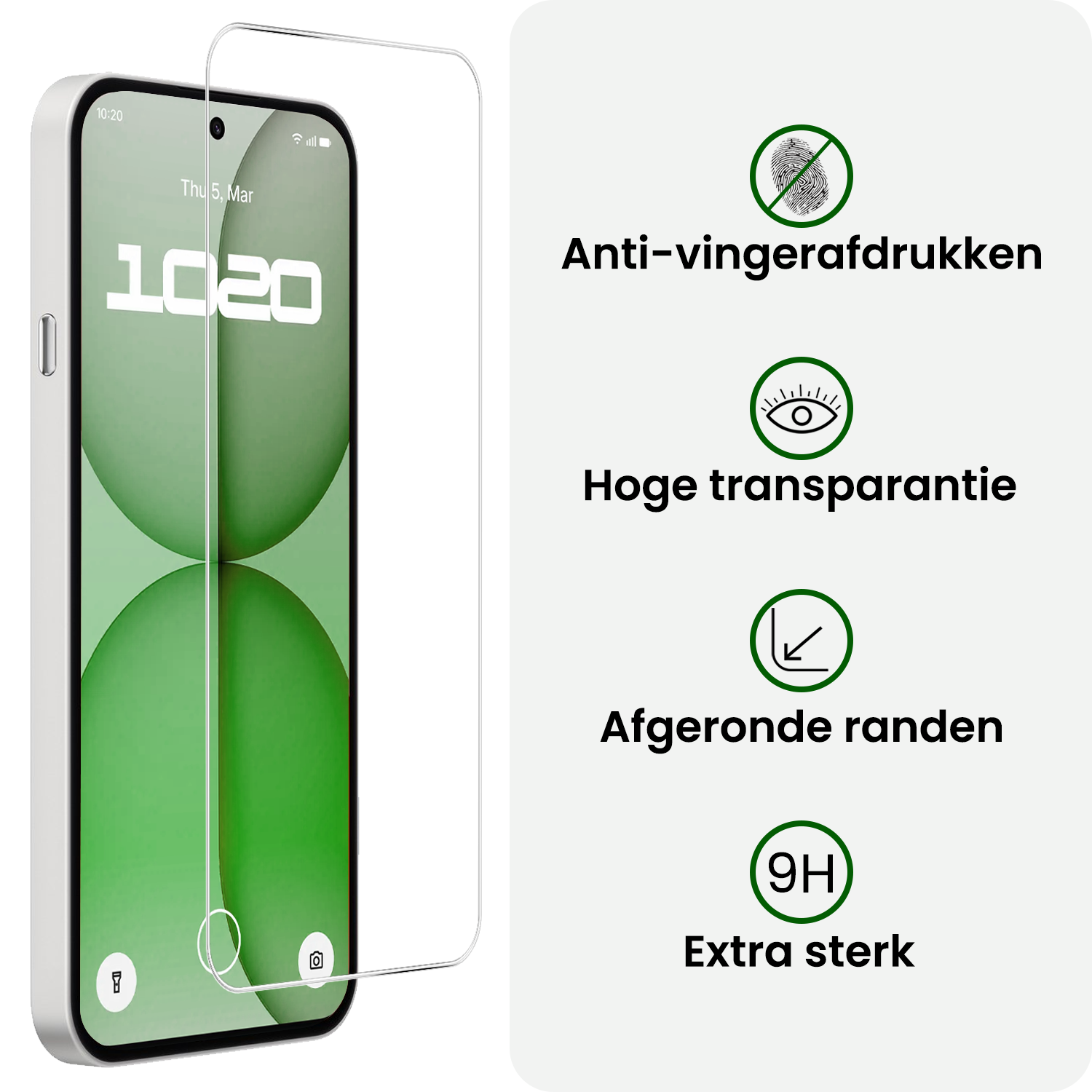 BASEY. BASEY. Nothing Phone (4a) Screenprotector - 2 PACK