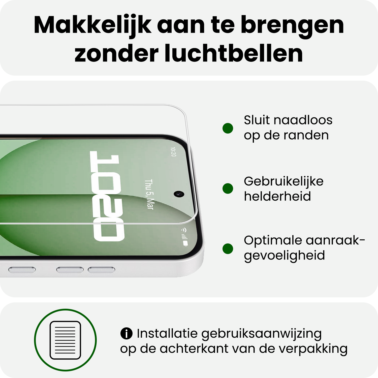 BASEY. BASEY. Nothing Phone (4a) Screenprotector - 2 PACK