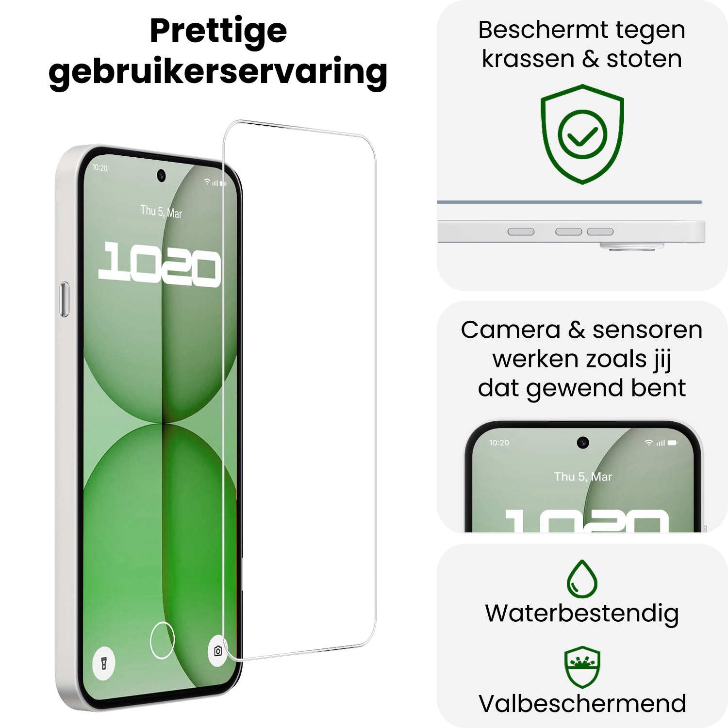 BASEY. BASEY. Nothing Phone (4a) Screenprotector - 3 PACK