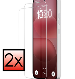 NoXx NoXx Nothing Phone (4a) Pro Screenprotector - 2 PACK
