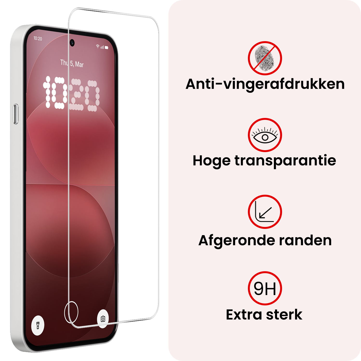 NoXx NoXx Nothing Phone (4a) Pro Screenprotector - 2 PACK