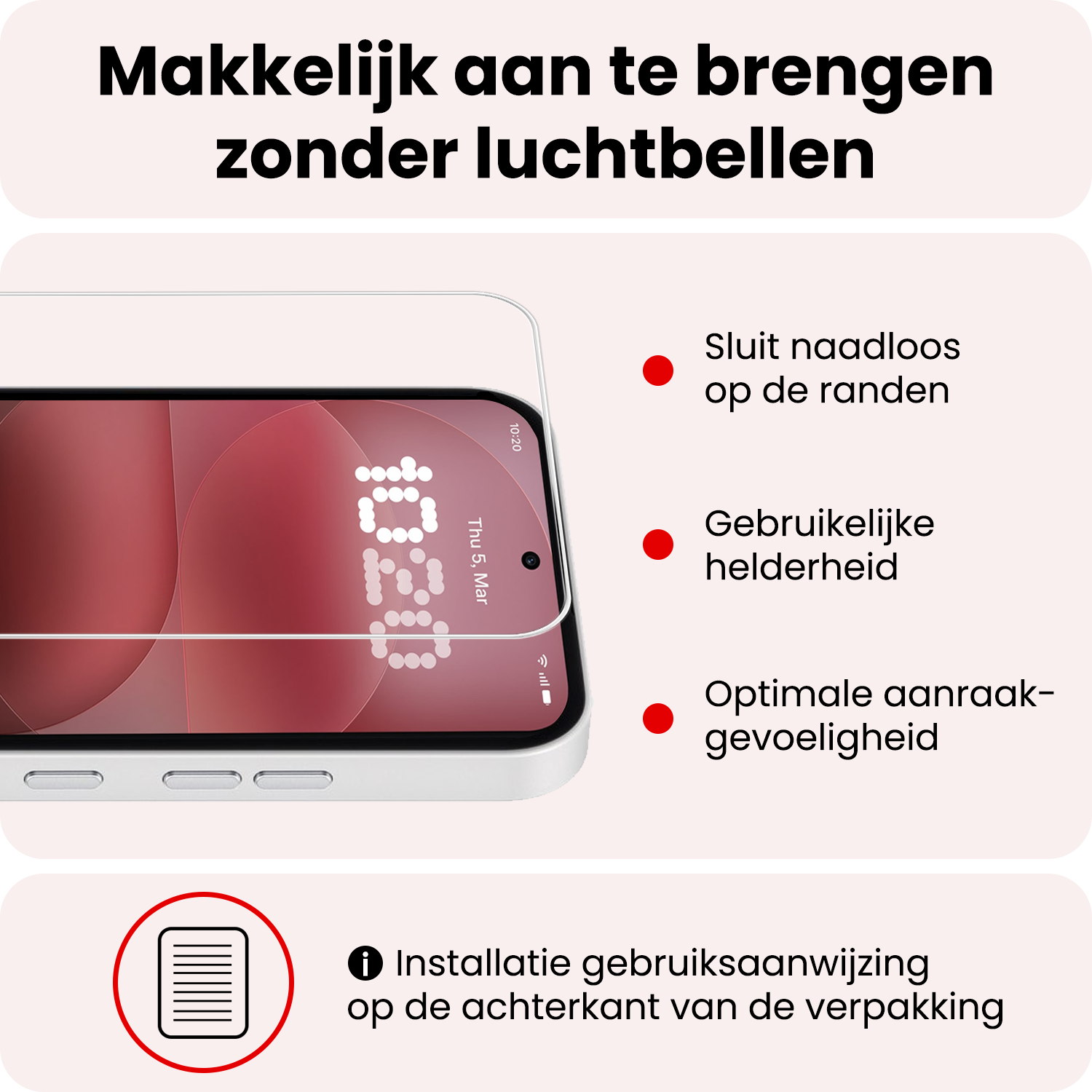 NoXx NoXx Nothing Phone (4a) Pro Screenprotector - 2 PACK