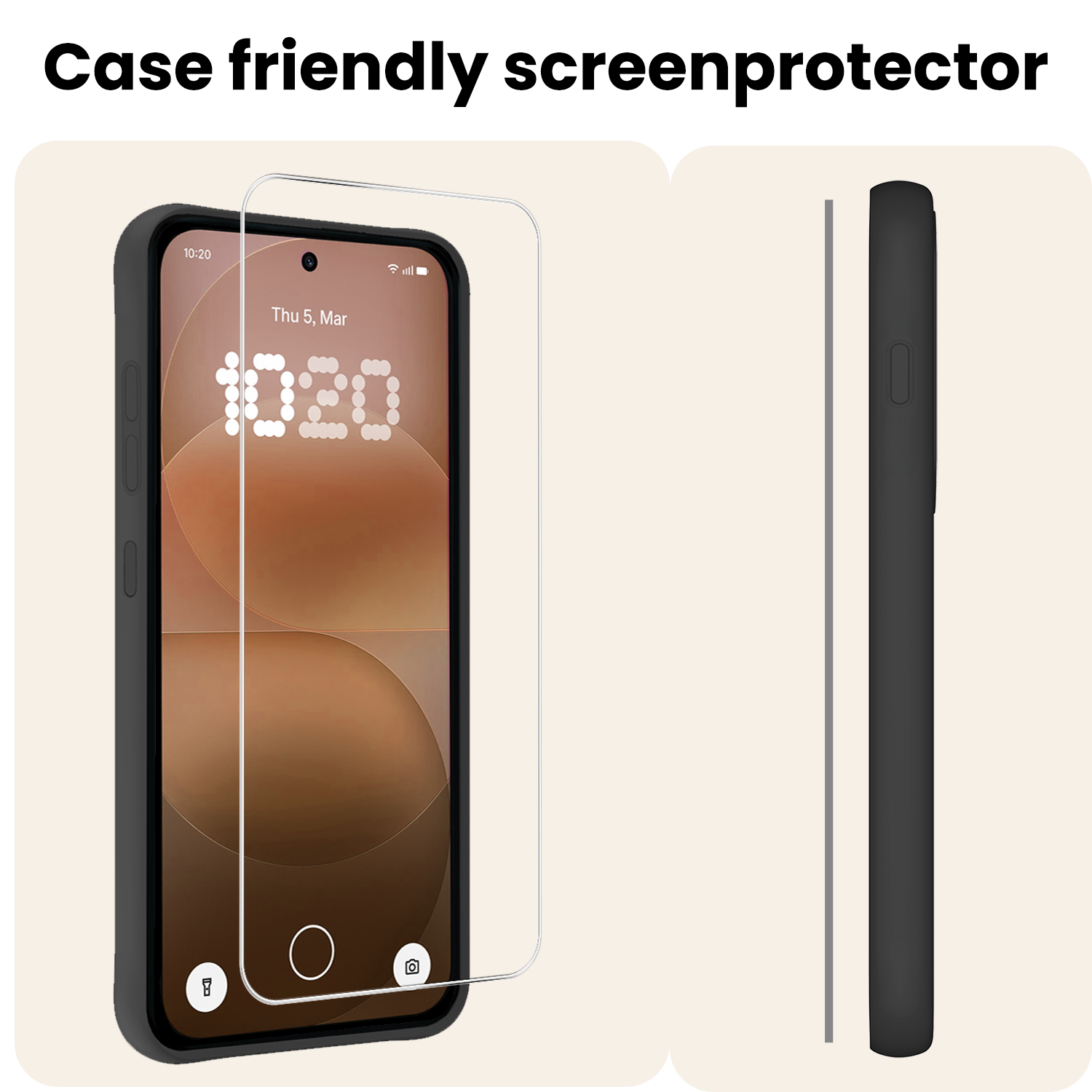Nomfy Nomfy Nothing Phone (4a) Pro Screenprotector - 2 PACK
