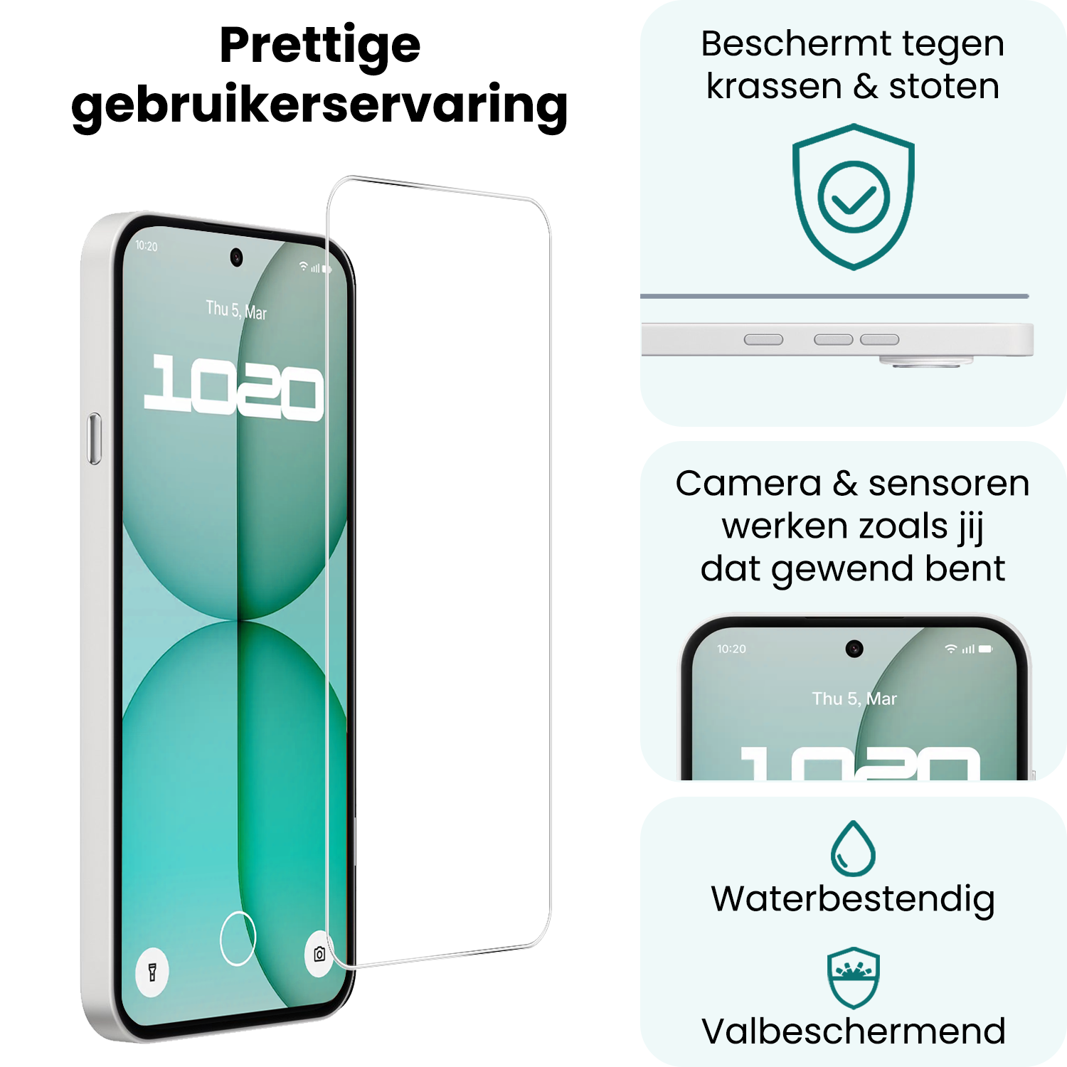 Forterra Forterra Nothing Phone (4a) Screenprotector Glas