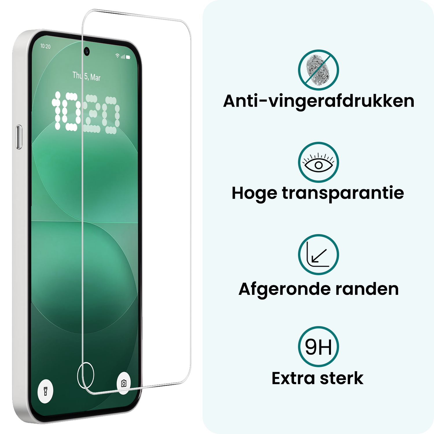 Forterra Forterra Nothing Phone (4a) Pro Screenprotector Glas