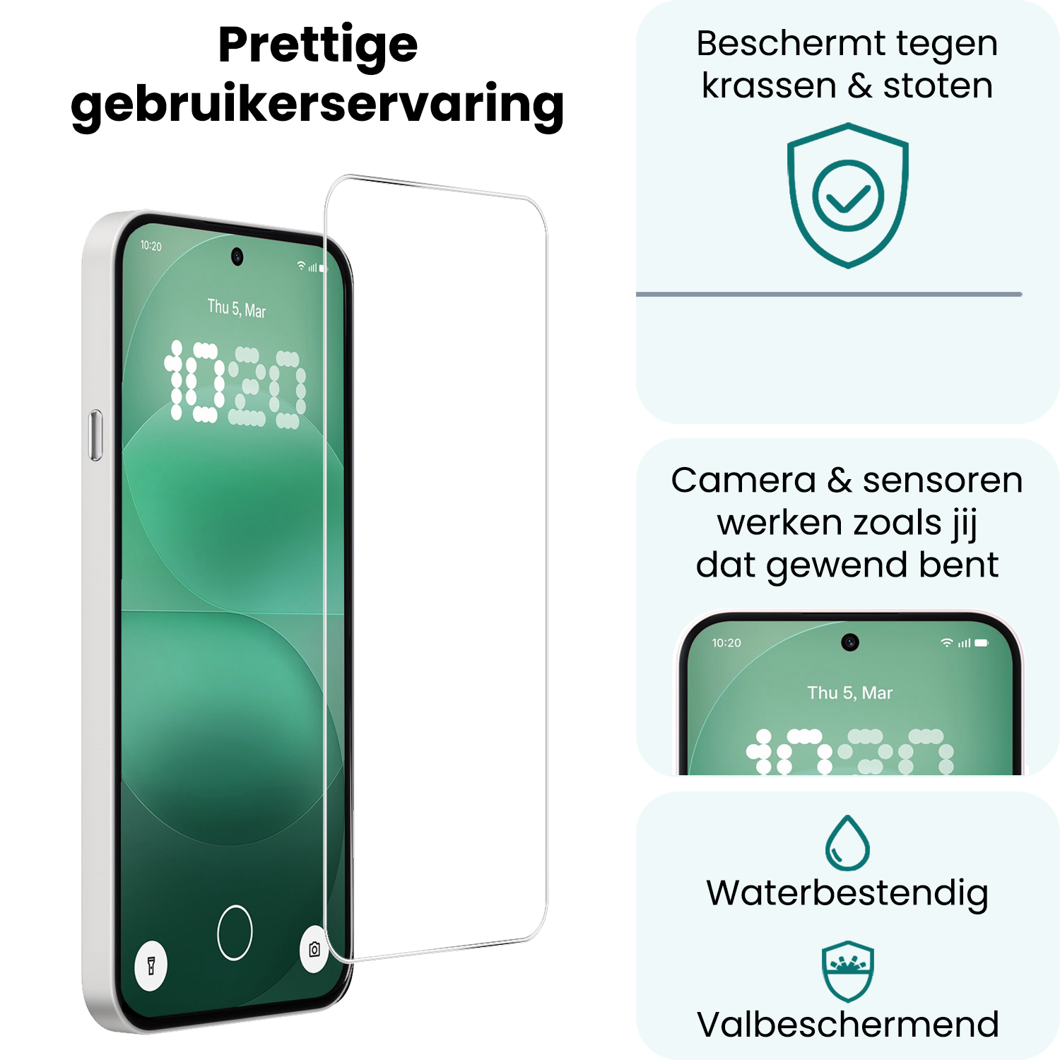 Forterra Forterra Nothing Phone (4a) Pro Screenprotector Glas