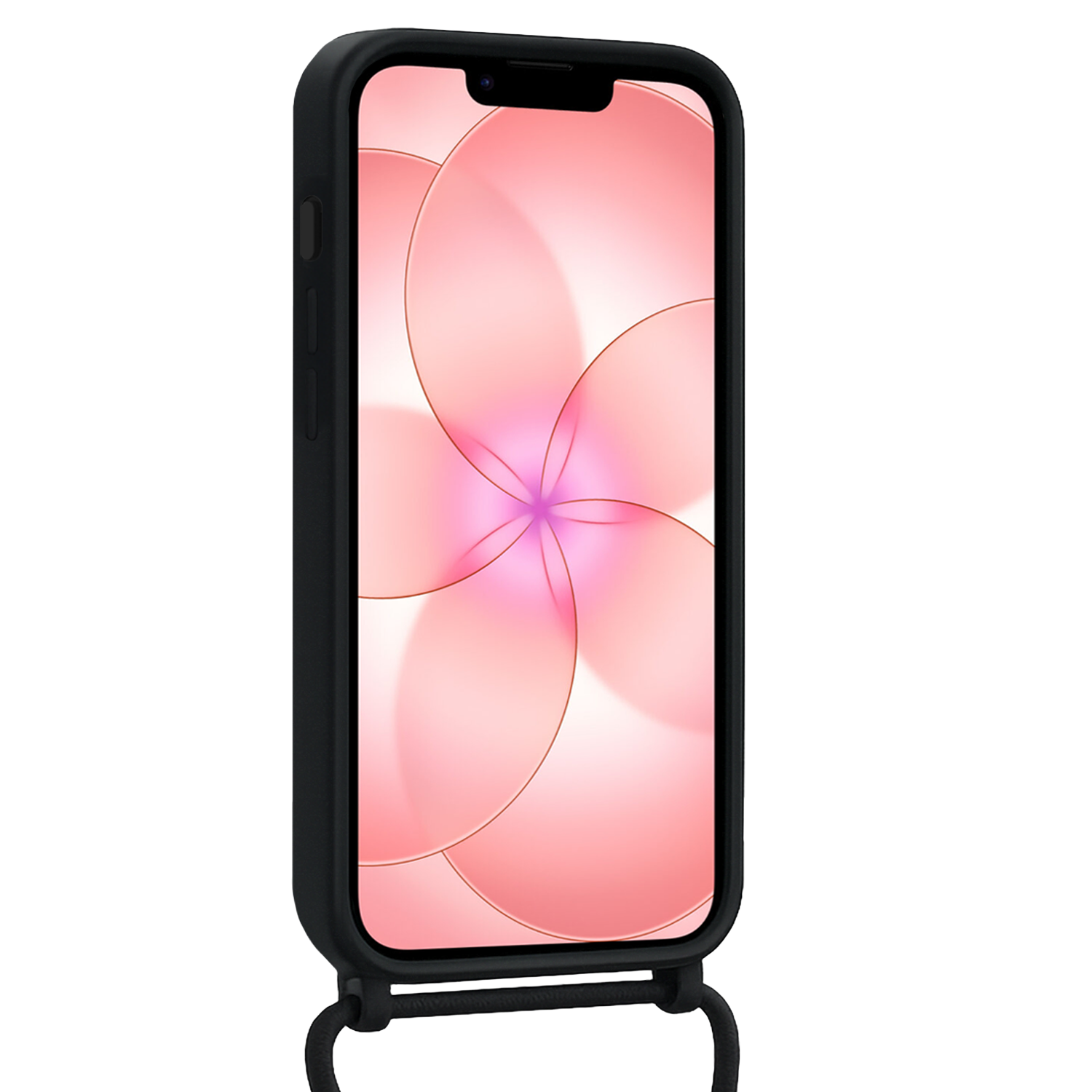 NoXx NoXx iPhone 17e Hoesje Pashouder met Koord - Zwart