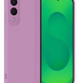 BASEY. BASEY. Samsung Galaxy S25 Edge Hoesje Siliconen - Lila
