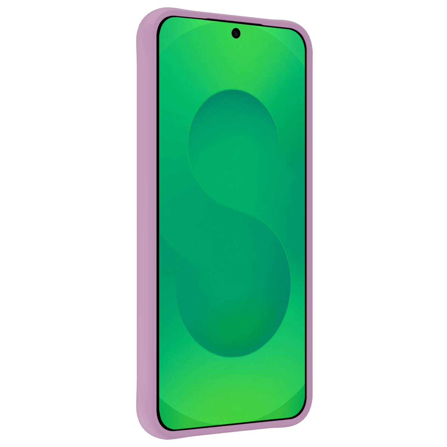 BASEY. BASEY. Samsung Galaxy S25 Edge Hoesje Siliconen - Lila