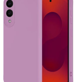 NoXx NoXx Samsung Galaxy S25 Edge Hoesje Siliconen - Lila